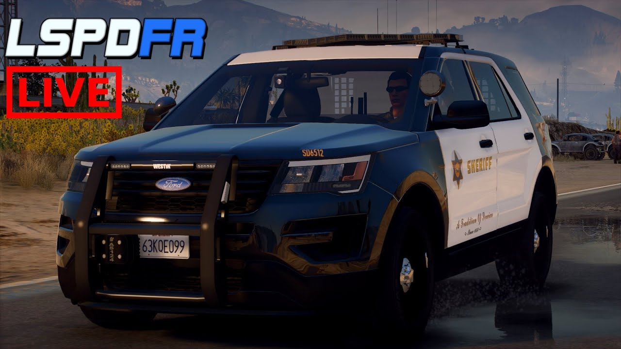Der Sheriff ist unterwegs! | GTA 5 LSPDFR STREAM | (German/Deutsch)