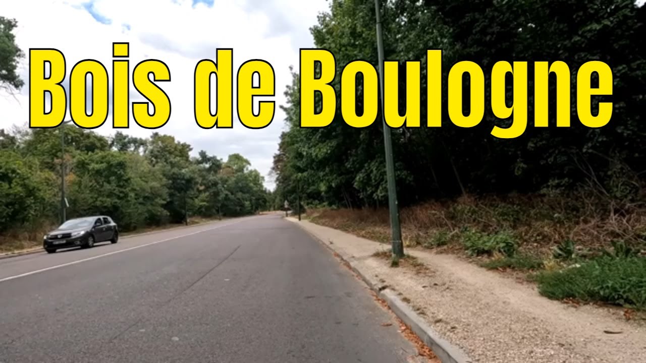 Bois de Boulogne - Driving- French region