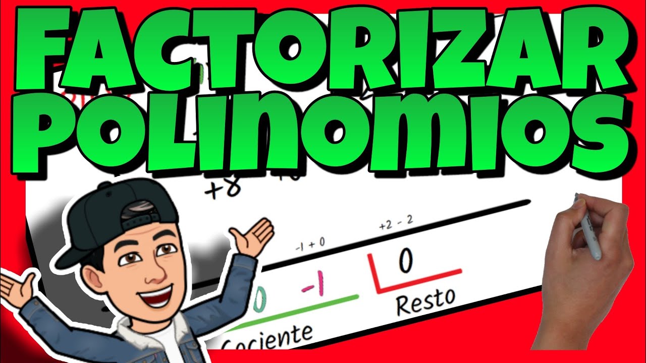 🔴 FACTORIZACIÓN de POLINOMIOS | Explicación, ejemplos y ejercicios | Operaciones con polinomios