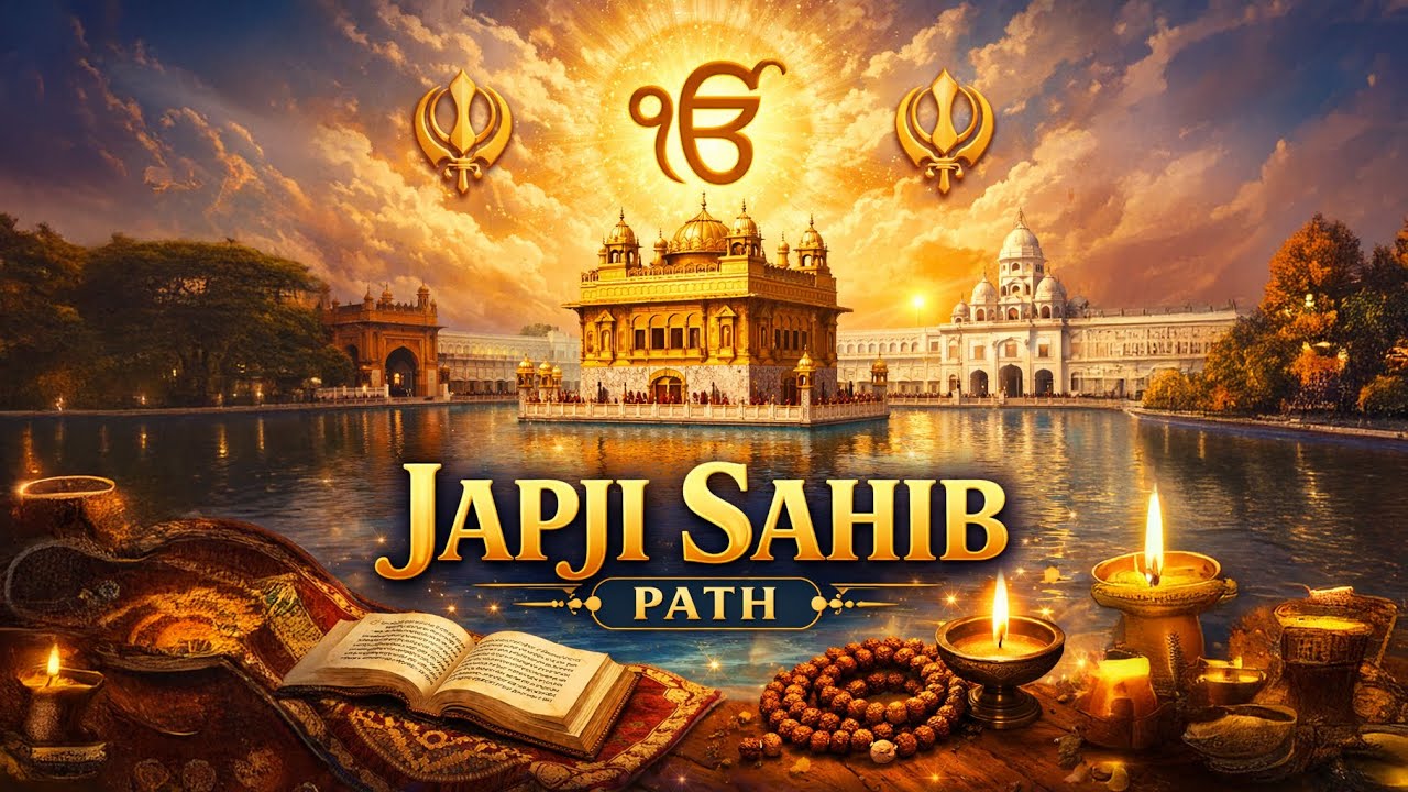 ਜਪੁਜੀ ਸਾਹਿਬ ਪਾਠ ਪੂਰਾ | Japji Sahib Path | Gurbani Nitnem