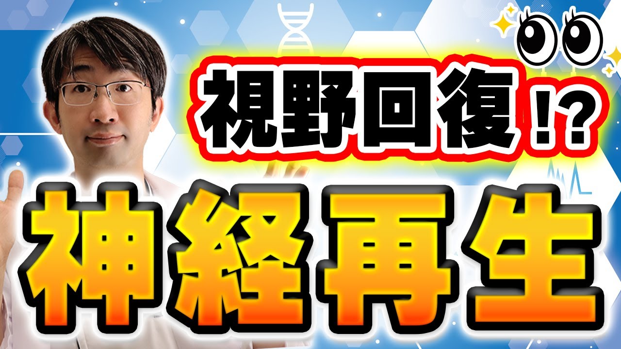 この視野なら回復する？視野の違いは？神経栄養因子とは。