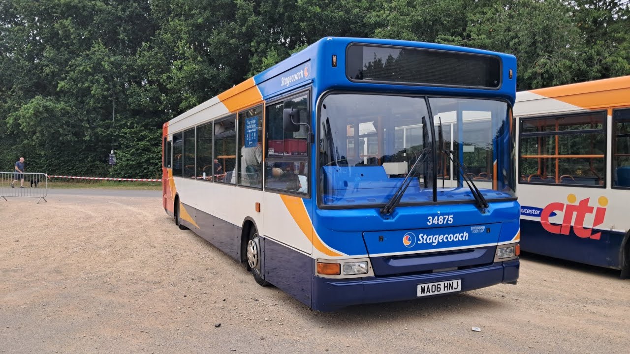 Preserved Ex Stagecoach South West 34875 @ Bristol Bus Show 2025