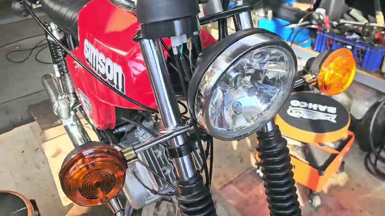 Simson S51- Teil 2 MZA Motor, Z&uuml;ndung und Vergaser - alles repariert 