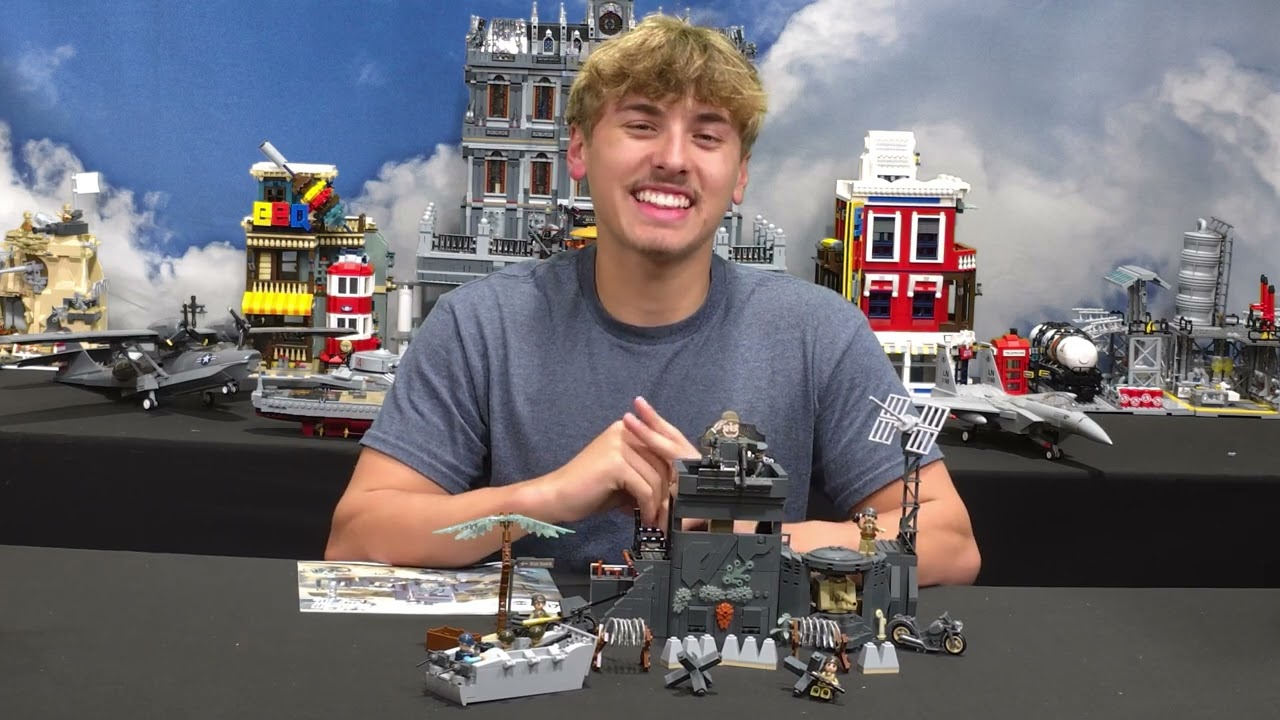 Set Spotlight: Atlantic Wall | Recreate D-Day’s Coastal Defenses in Brick Form