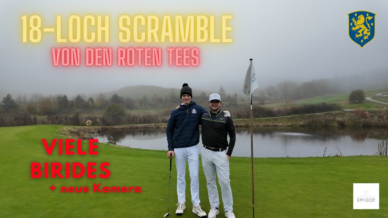 18 Loch Scramble BREAK 66 von den Roten Tees --- Hofgut I Emil & Max I Mit neuer Kamera