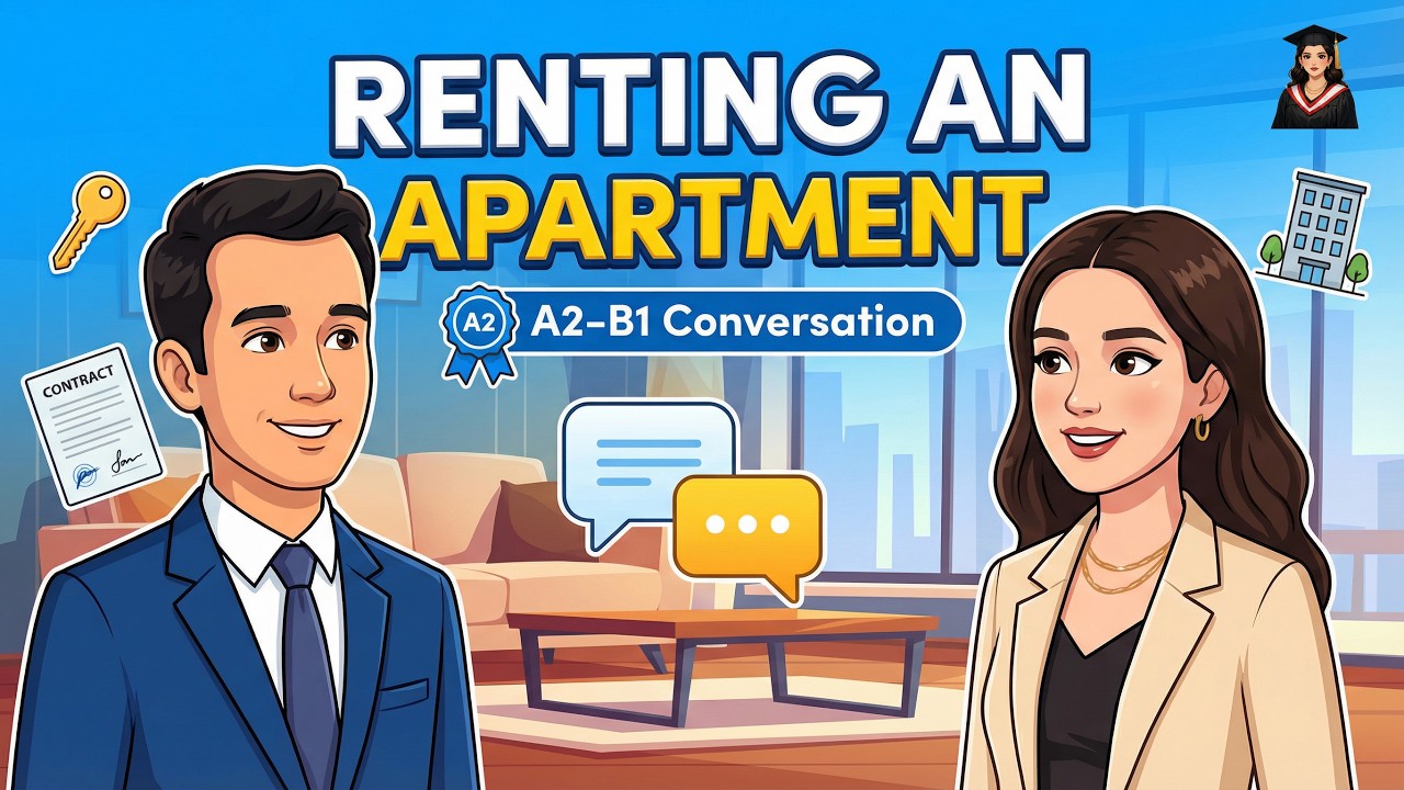Renting an Apartment in English | Real-Life Conversation | Easy English Practice | English Podcast
