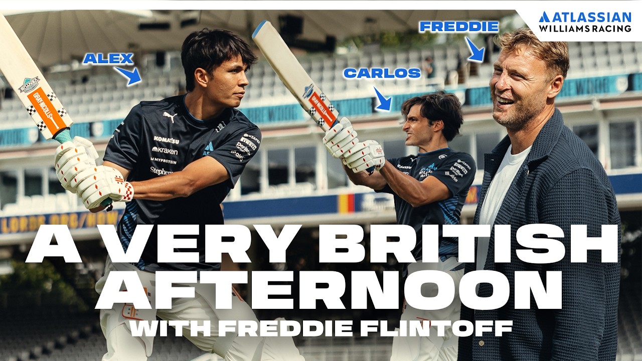 Can Two of the Best F1 Drivers Pass Freddie Flintoff's Cricket Test?