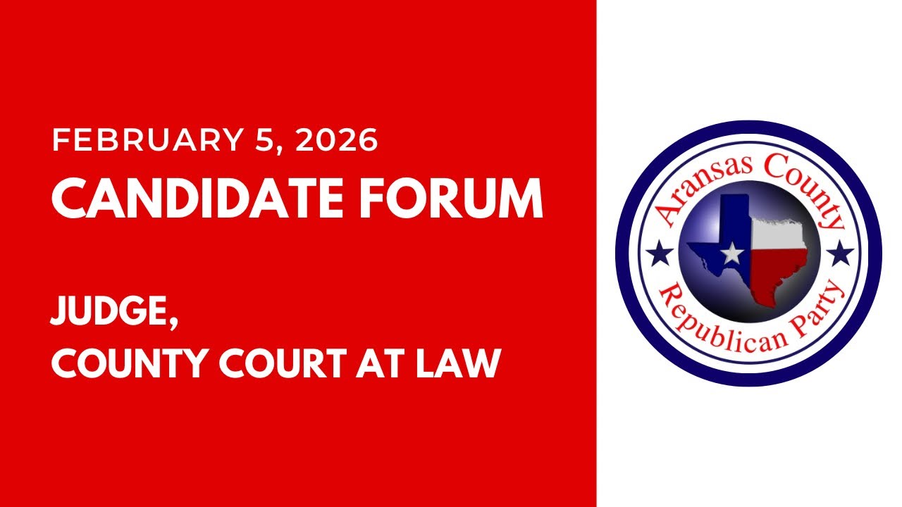 Judge, County Court At Law - Candidate Forum 2/5/2026