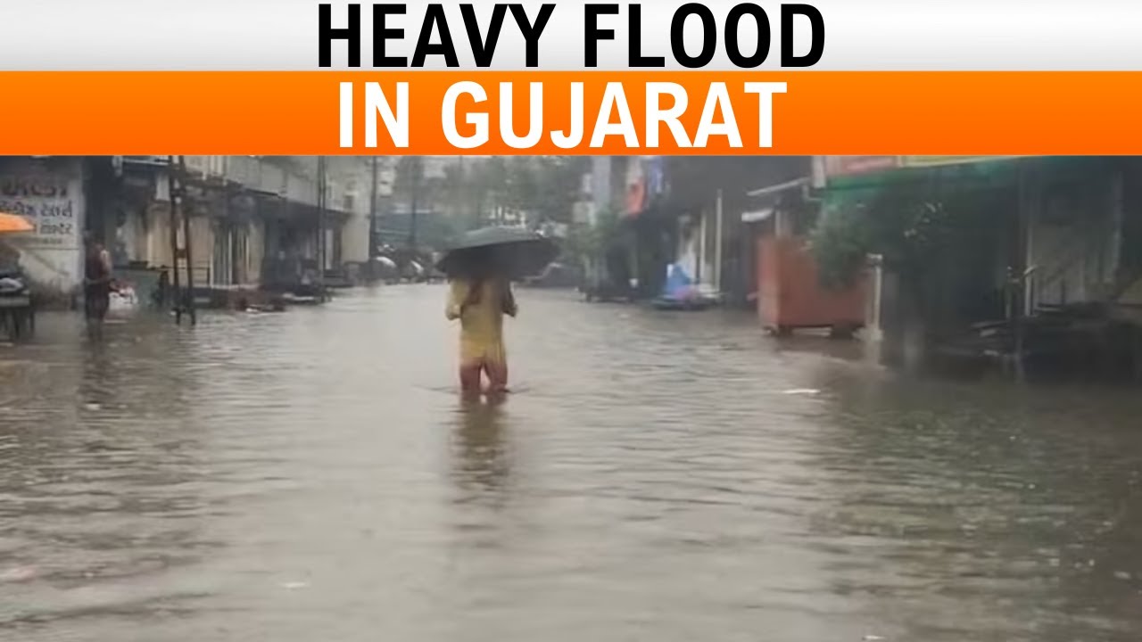 LIVE : Gujarat Floods | Heavy Flood In Gujarat | Weather Update | News9