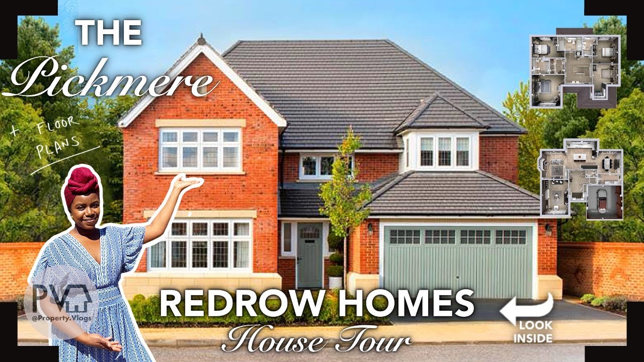 STUNNING 😍 NEW REDROW HOME! Inside a FAB 4Bed DREAM New Build. Touring The Pickmere | Property Tour