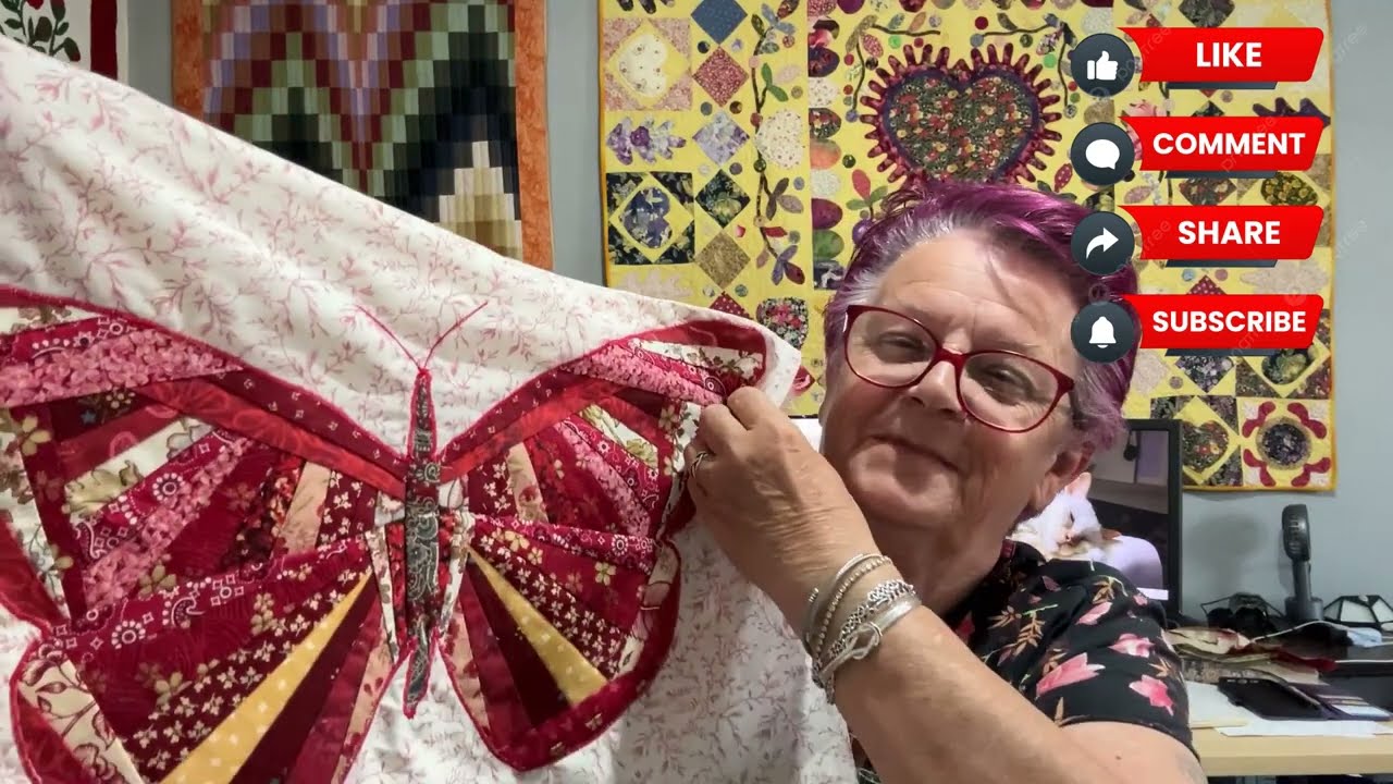 Foundation Piecing - Butterfly