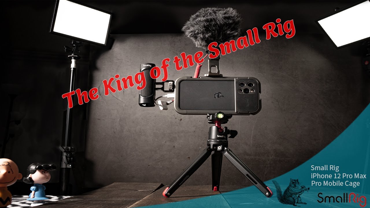 SmallRig Pro Mobile cage for the Apple iPhone 12 Pro Max. Unboxing Setup and review.