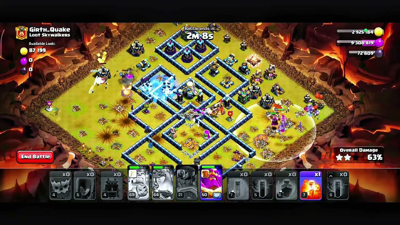 Clan war League day 4