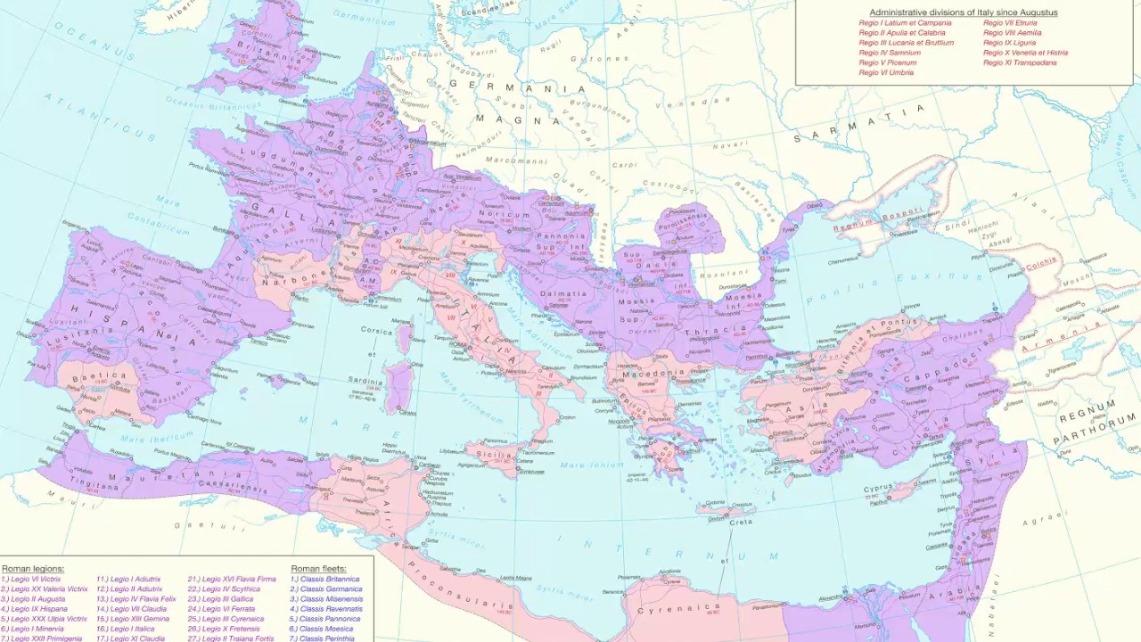 Roman History 17 - Hadrian To Antoninus 117-140 AD