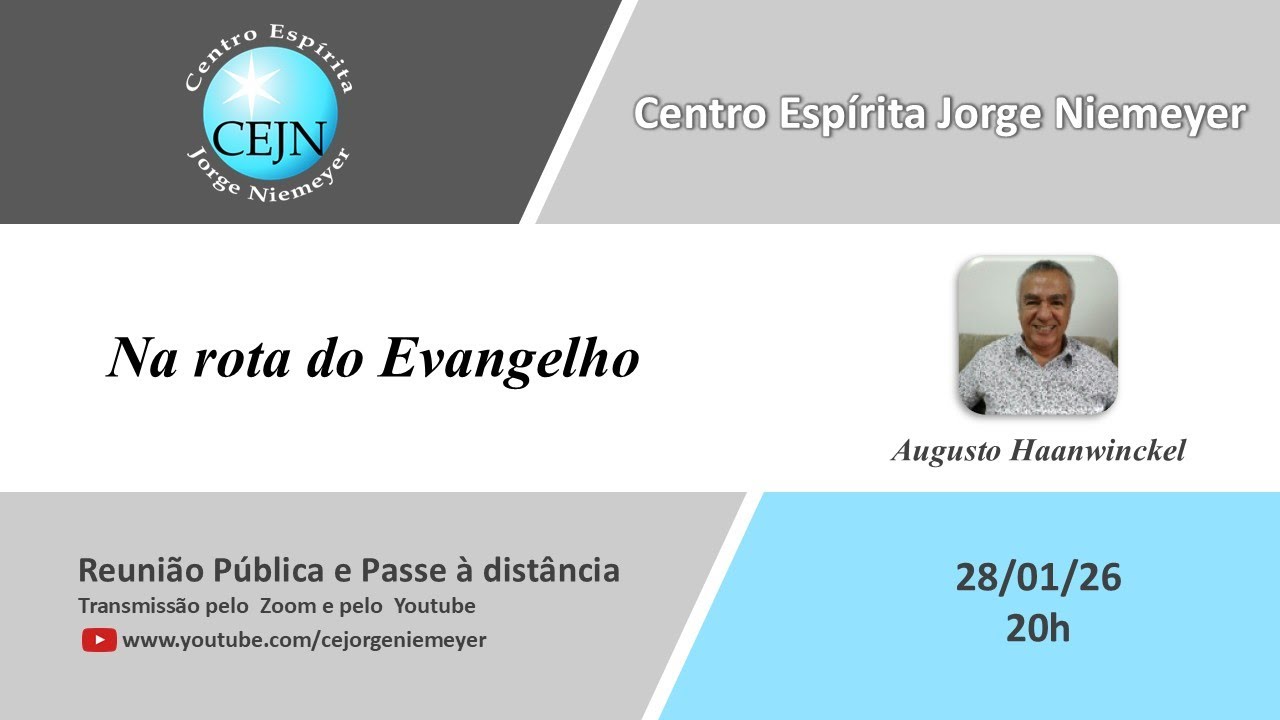 Na rota do Evangelho – Augusto Haanwinckel – 28/01/26 - 20h