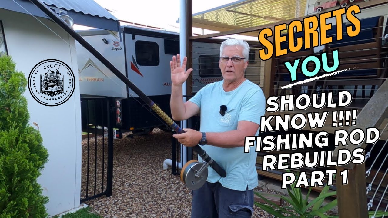 Secrets to Restoring Your Old Fishing Rod | Fishing Rod Rebuilds Part 1