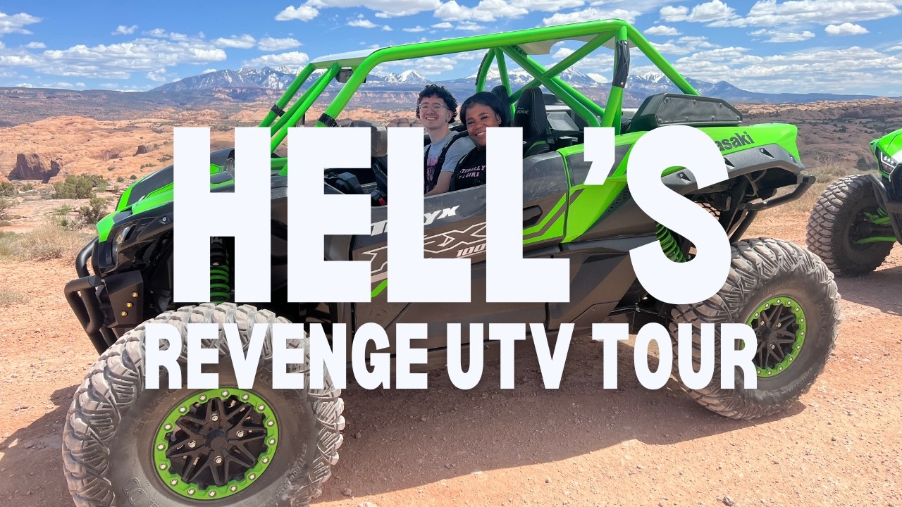 Hell's Revenge UTV Tour with Epic 4x4 Adventures! Moab, Utah