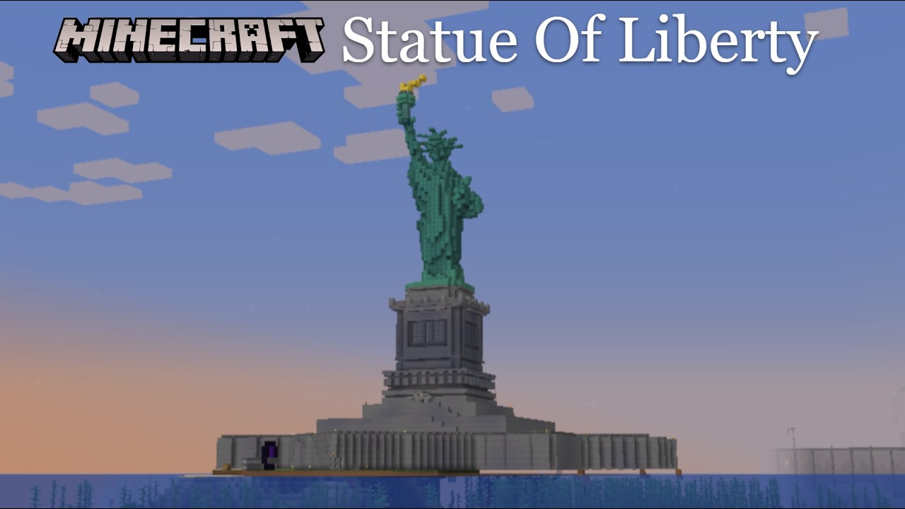 Minecraft Statue of Liberty
