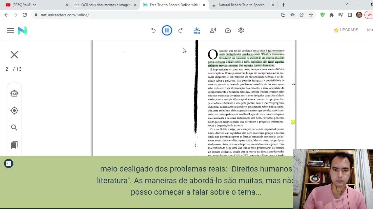 Como usar o Natural Reader, leitor de textos, ocr