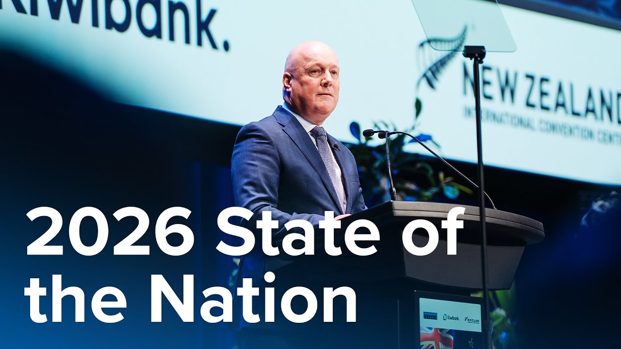 Christopher Luxon delivers 2026 State of the Nation speech