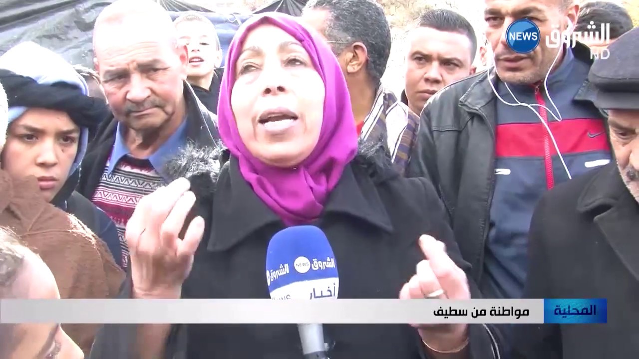 شاهد... إمرأة سطايفية تتوعد 