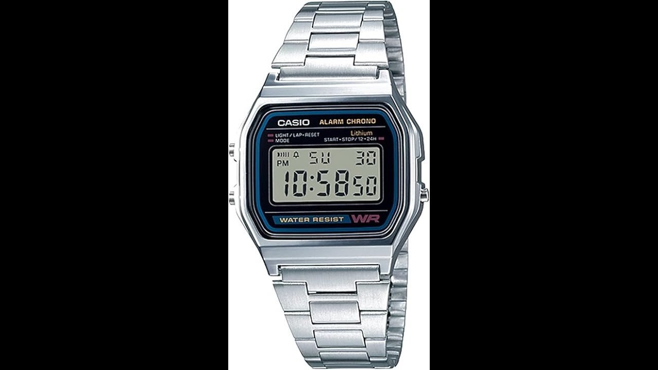 CASIO A158 - UN ALTRO CASIO DA PORTARE TUTTI I GIORNI - CHE DIFFERENZA CON I DIGITALI ANNI 70-80?