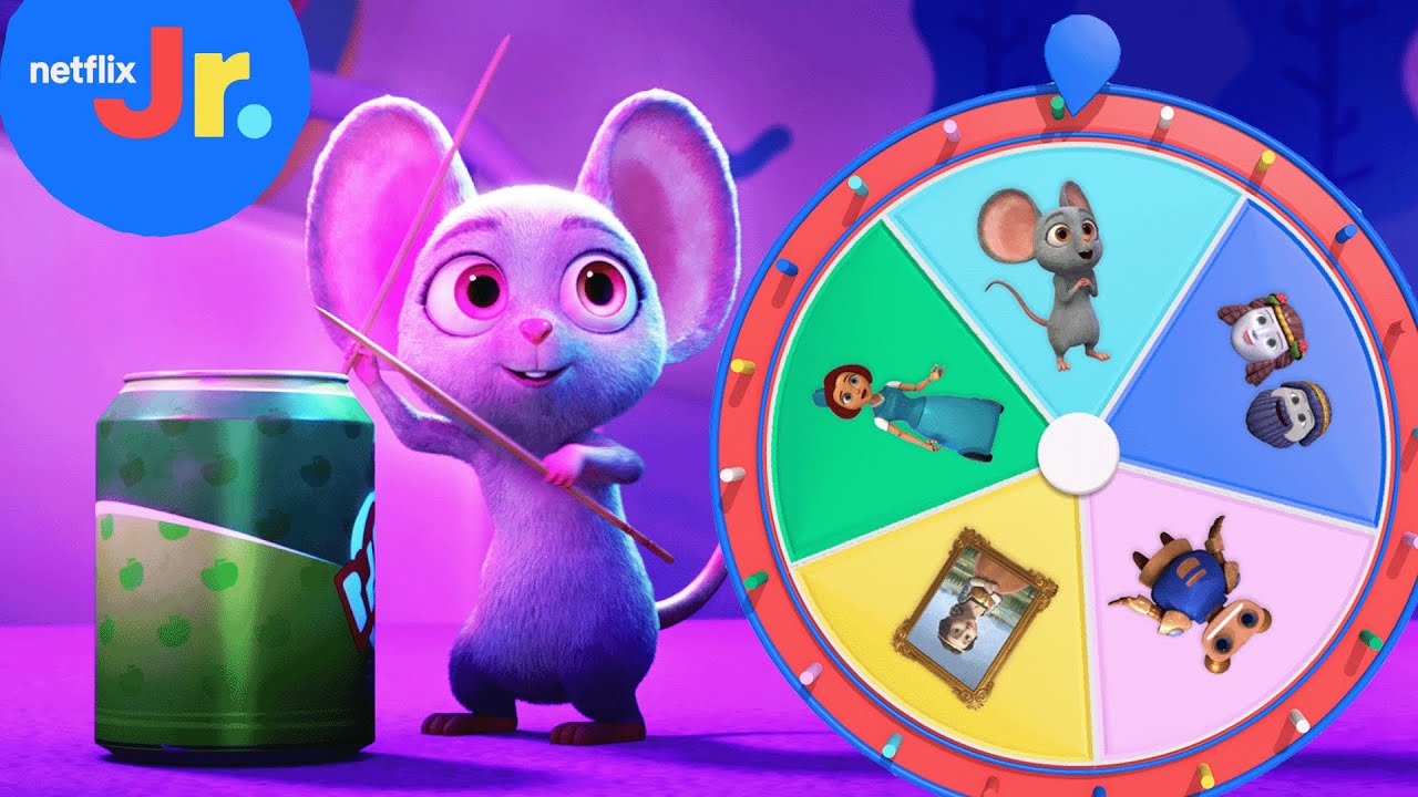 Wheel of Museum Friends 🐭 Ridley Jones | Netflix Jr