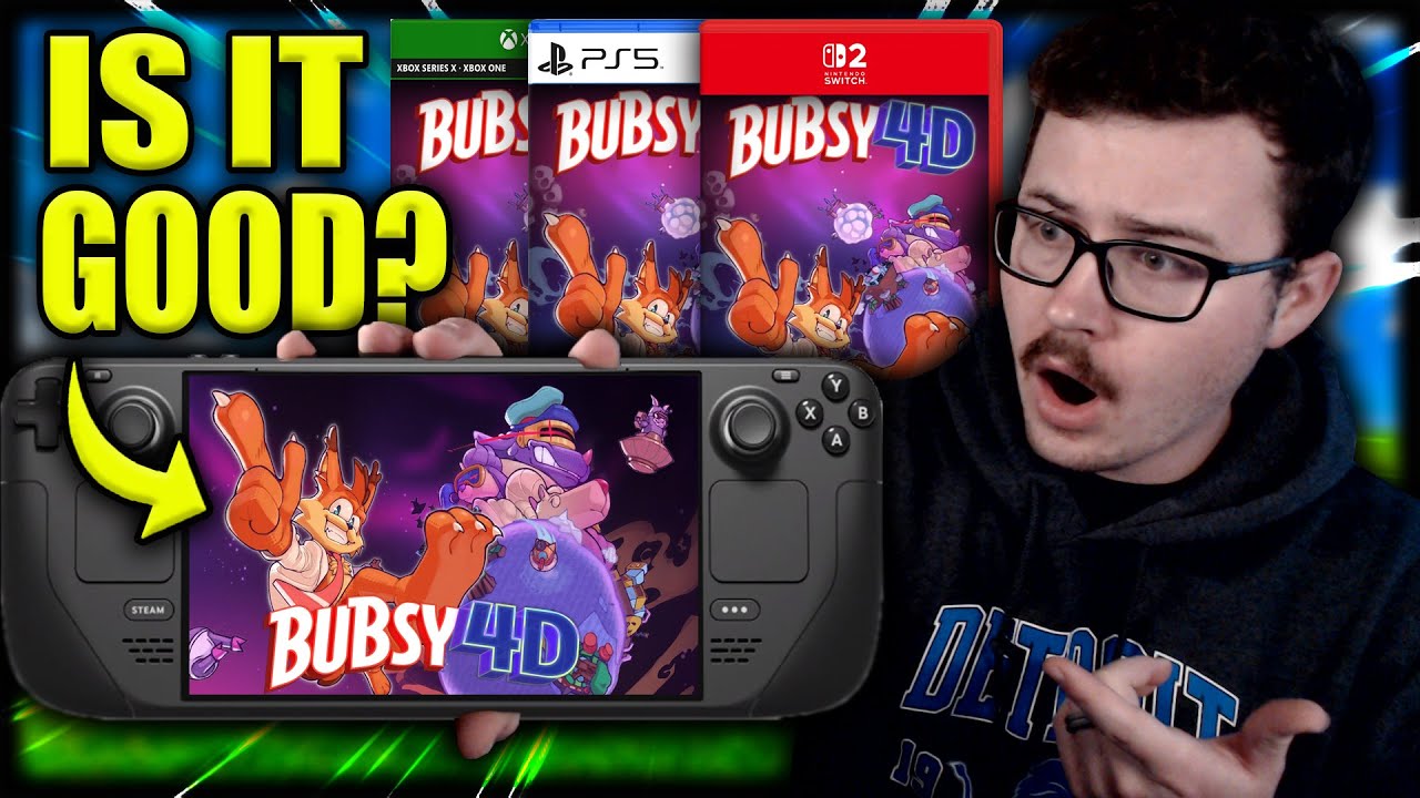 Я РАНЬШЕ ИГРАЛ В Bubsy 4D... ХОРОША ЛИ ОНА?