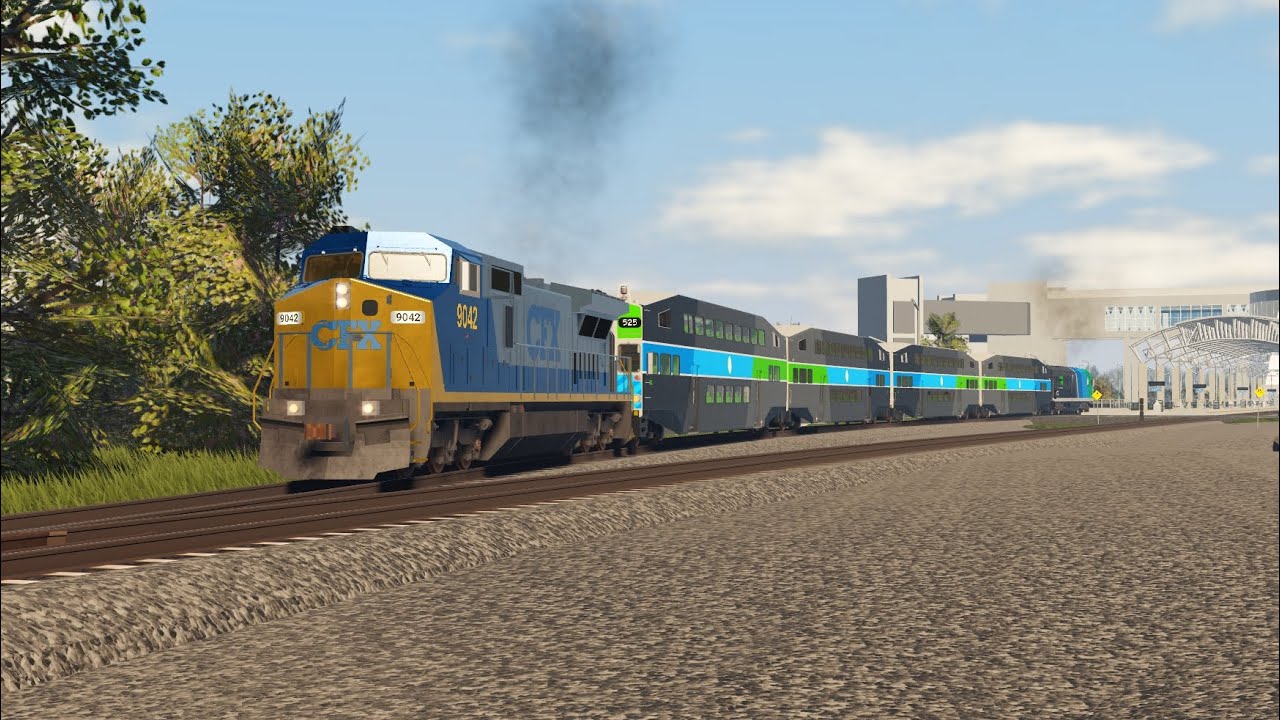 C40-9W on a express commuter service in RSU