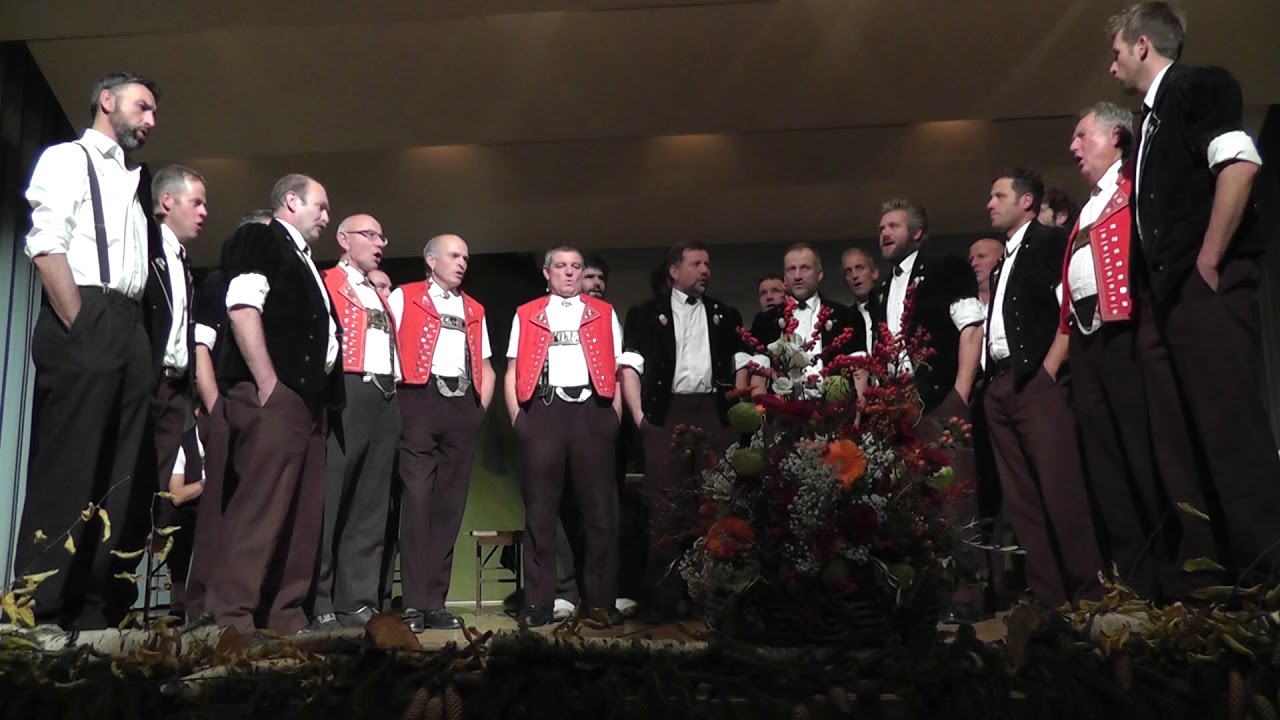 Gesamtchor Quartetttreffen Schwellbrunn 2018 - Purbode-Jutz (Ueli Schüpbach)