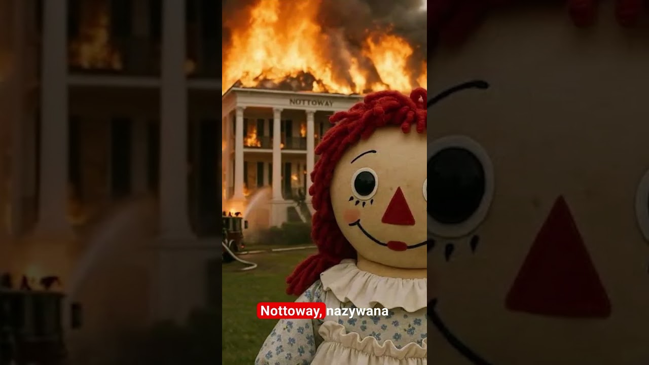 PRZEKLĘTA LALKA ANNABELLE NA WOLNOŚCI 😱 #shorts #annabelle #horror #ghost #demon #warren