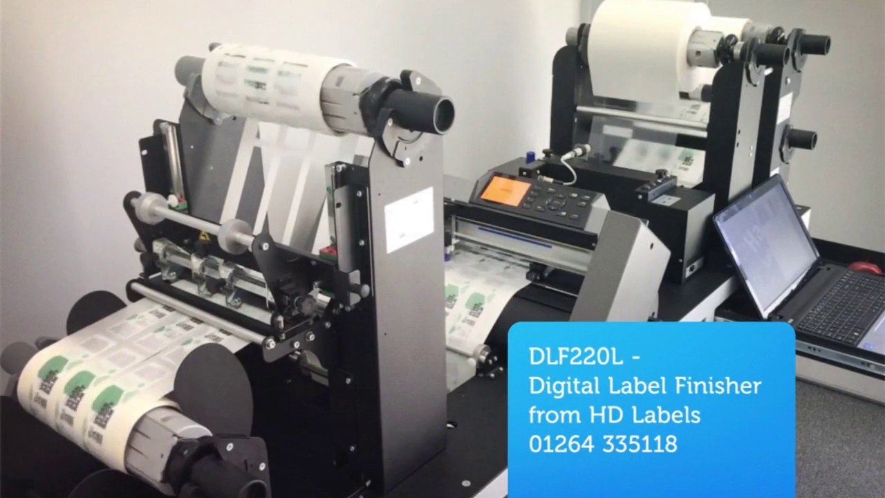 Afinia DLF220L - Digital Label Finisher. hdlabels.co.uk