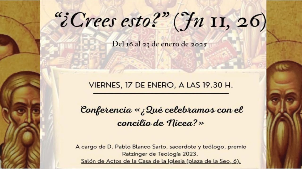 Conferencia de Pablo Blanco Sarto: 