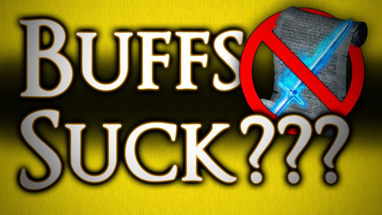 DARK SOULS 3 - HOW BUFFING WORKS AND WHY THEY AREN'T WORTH IT