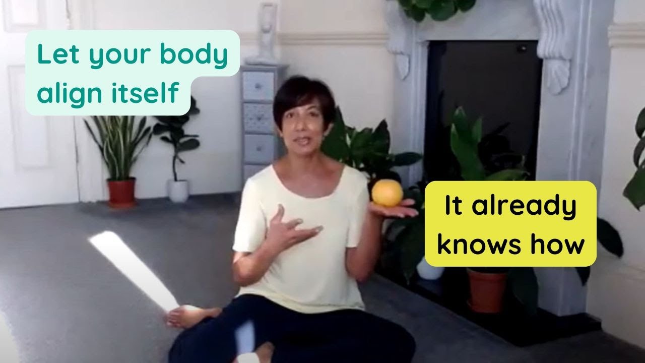 How to align the body without force or fixing | The fascia way