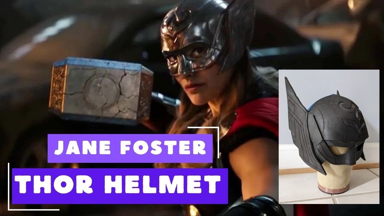 Making Jane Foster Thor's Helmet from Thor: Love and Thunder