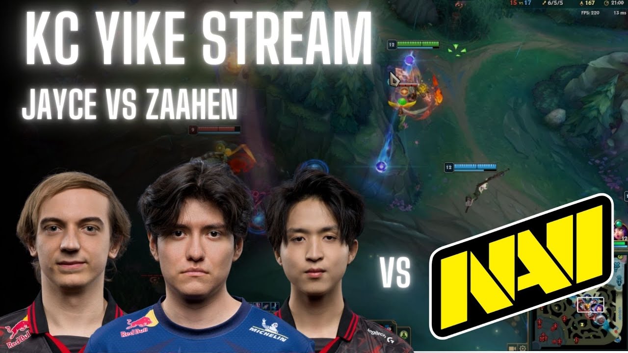KC Yike Stream | BrokenBlade Yike Caps Hans Sama Labrov VS NAVI LEC | Jhin VS Smolder | InHouse