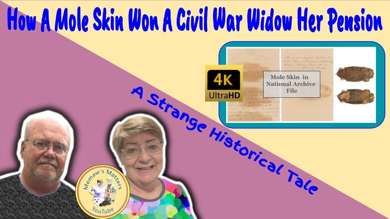 How a Mole Skin Won A Civil War Widow Her Pension in 4KHD | United States