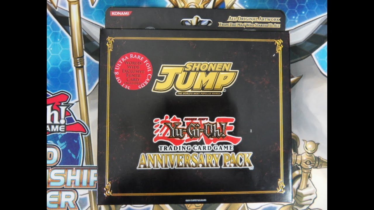 Shonen Jump's Best Yugioh Anniversary Pack Old School Classic Opening/Unboxing! (4K 60FPS)