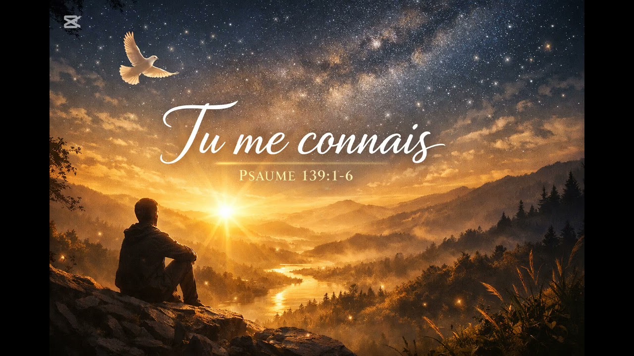 Tu me connais- chanson tirée du Psaumes 139:1-6
