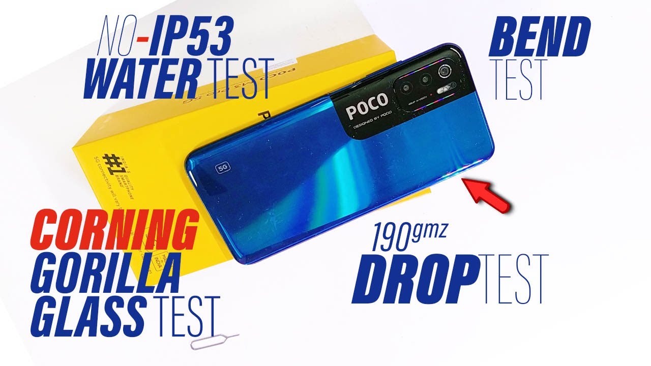 Poco M3 Pro 5G Durability Test🔥 - DROP TEST|BEND|WATER💦PROOF|GORILLA🦍SCRATCH