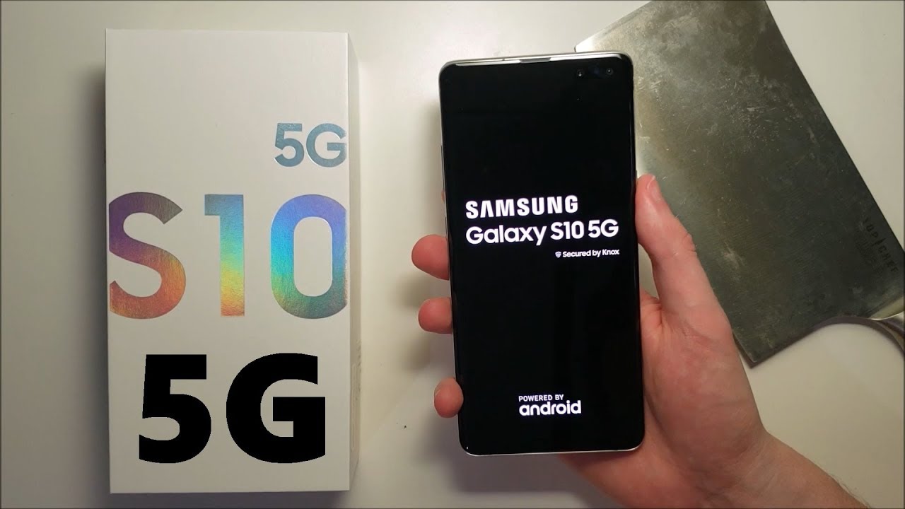 Распаковка Samsung Galaxy S10 5G!