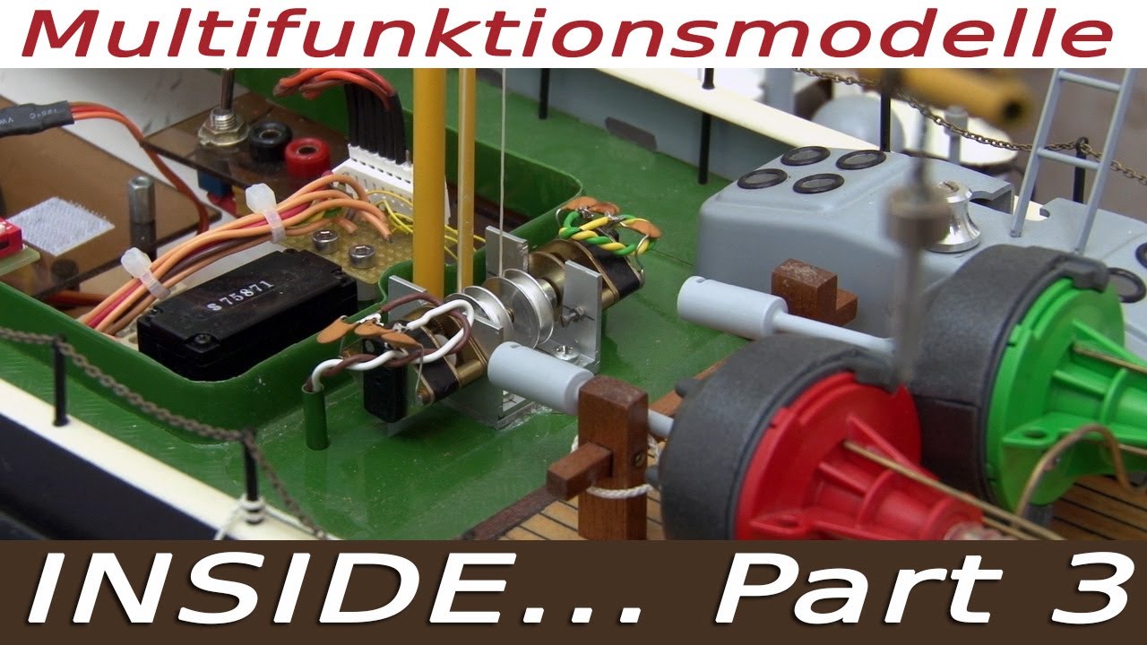 INSIDE | model ships - Part 3 - Multifunktional RC - the “KORMORAN“