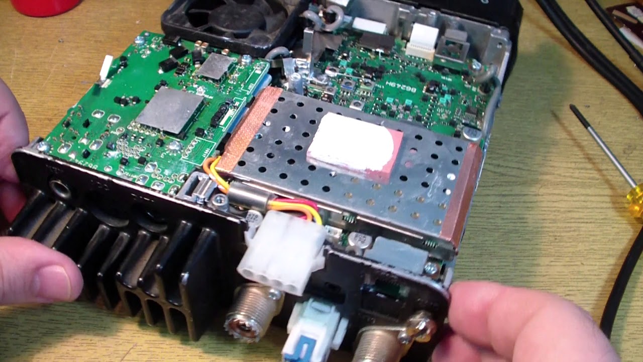 Icom IC-7000 на вход приёмника подали 50W (repair)