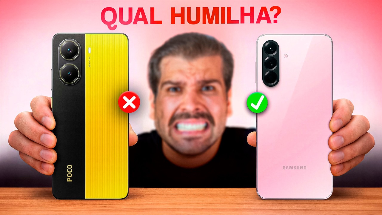 POCO X7 Pro vs Galaxy A56 - NÃO COMPRE ERRADO em 2026! (Assista Antes)