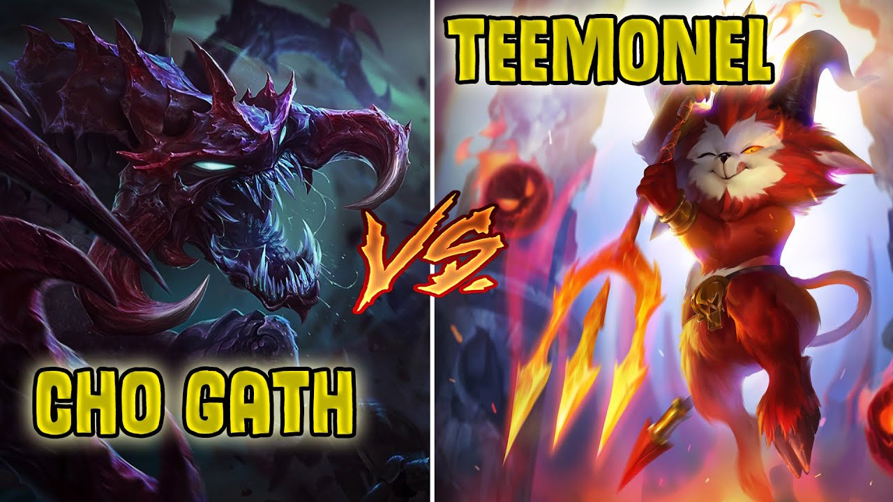 ¡La partida más FACIL que VERAS HOY!😱| TEEMONEL VS CHO GATH