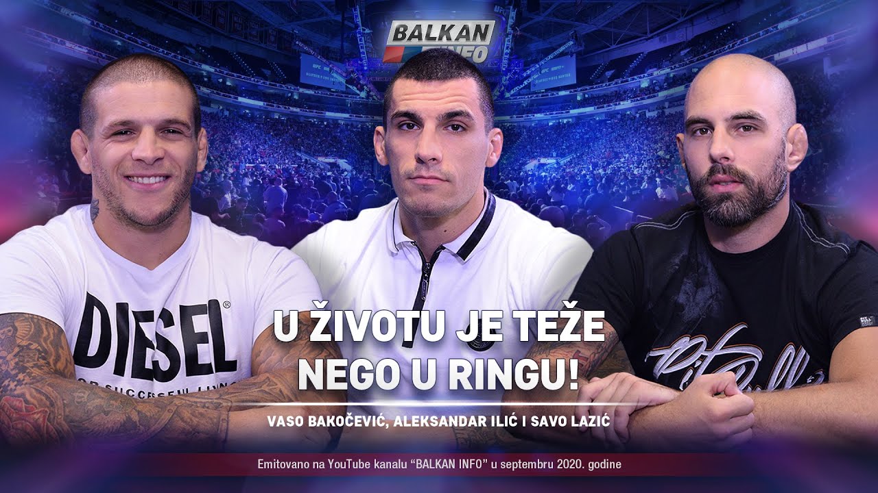 AKTUELNO: Vaso Bakočević, Aleksandar Ilić i Savo Lazić - U životu je teže nego u ringu! (13.9.2020)