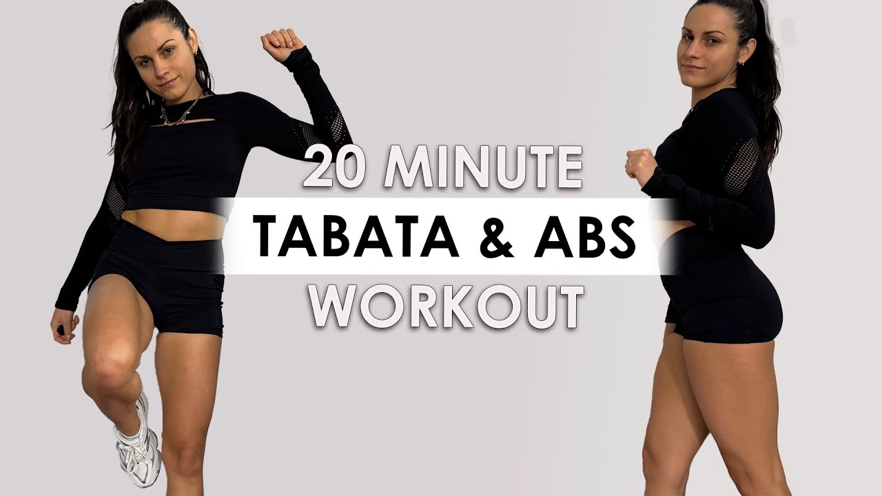 DAY 8 ~ 20-MIN TABATA & ABS | Burn Fat & Build Core | Move & Shine Challenge | Tabata Songs