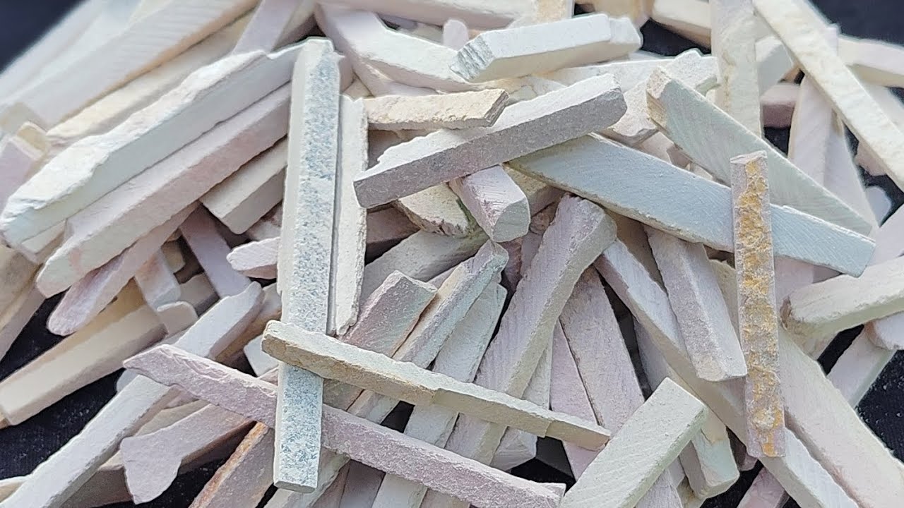 Unshaped 💥 Broken Slate pencil Cleaning Video// ASMR Video// Oddly Satisfying Video 📸