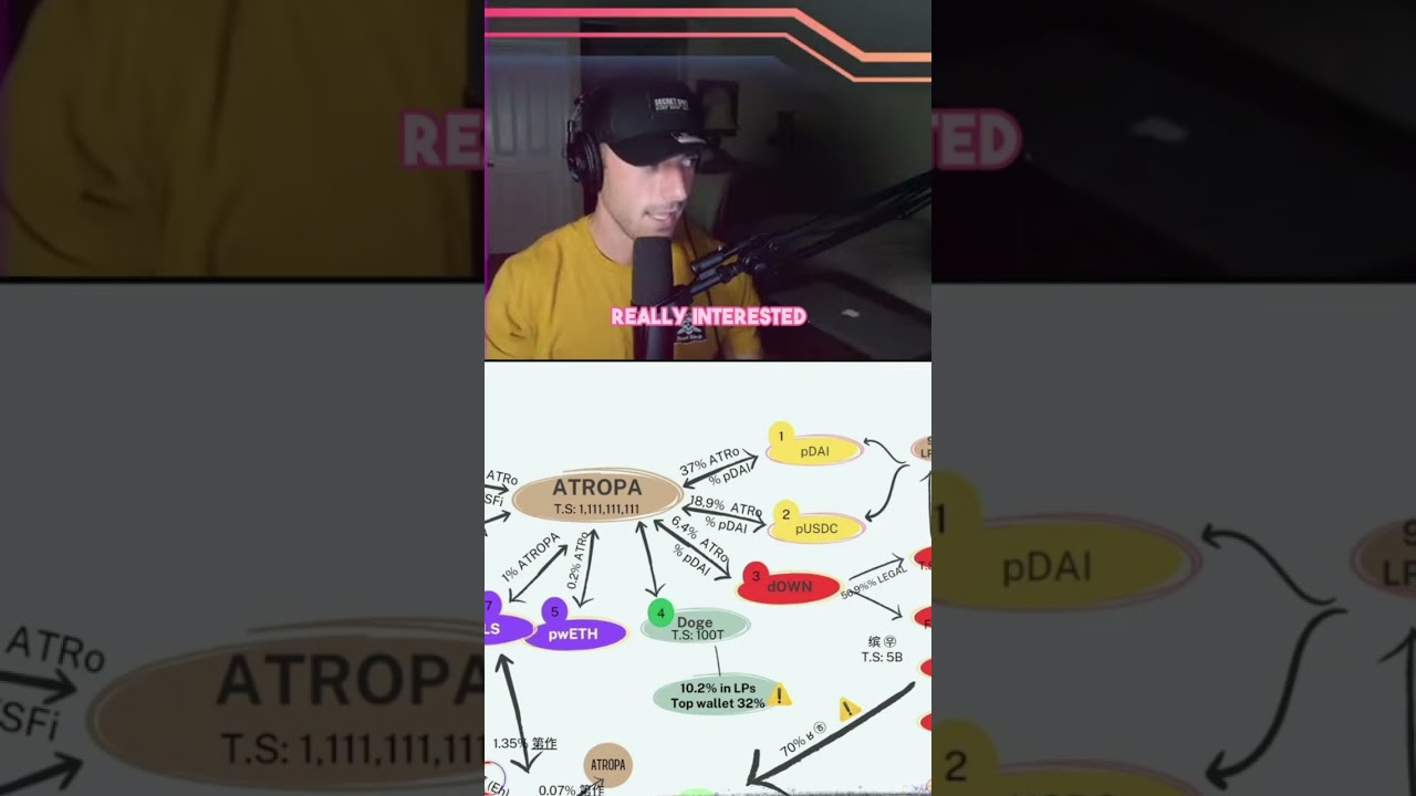 #TSFI , #dOWN , #pDAI & #Atropa Liquidity Web Explained 🔥